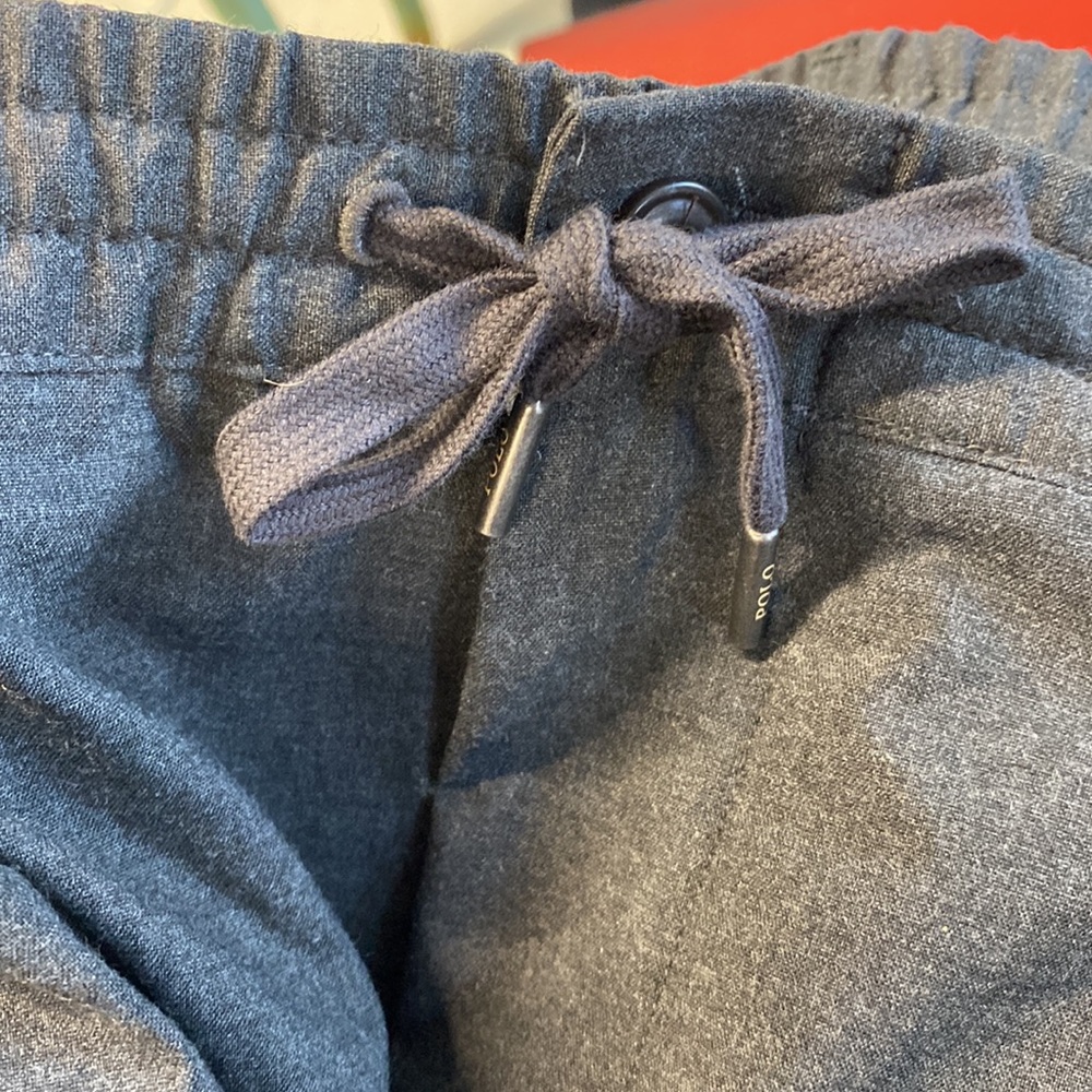 Polo Ralph Lauren Stretch Tailored Slim Fit Grey Elastic Waist Pants Men's XL - Picture 6 of 9